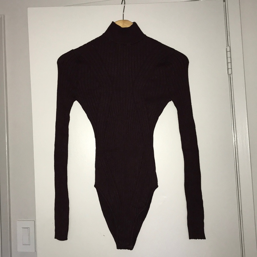 Maroon one piece